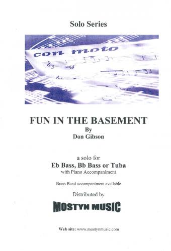 FUN IN THE BASEMENT - Eb.Bass Solo & Piano, SOLOS - E♭. Bass, Con Moto Brass