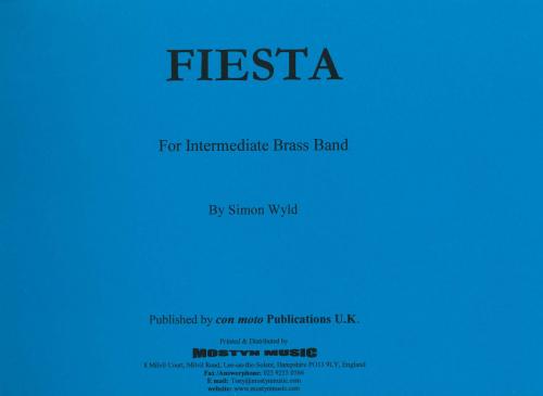 FIESTA - Parts & Score, Beginner/Youth Band, Con Moto Brass