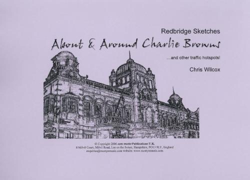 ABOUT & AROUND CHARLIE BROWNS, FROM REDBRIDGE SKETCHES - Score only, Beginner/Youth Band, Con Moto Brass