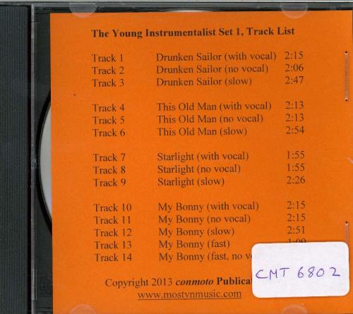 BACKING CD TO THE YOUNG INSTRUMENTALIST VOLUME 1, Beginner/Youth Band, Con Moto Brass