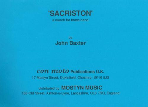 SACRISTON - Parts & Score, Con Moto Brass