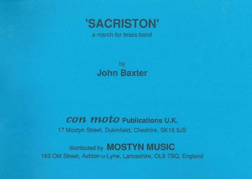 SACRISTON - Score only, Con Moto Brass