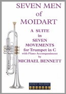 SEVEN MEN of MOIDART -  Trumpet & Piano, Michael Bennett Collection, SOLOS - B♭. Cornet/Trumpet with Piano