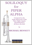 SOLILOQUY for PIPER ALPHA - Solo Trumpet, SOLOS - B♭. Cornet/Trumpet with Piano, Michael Bennett Collection