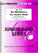 SIX MINATURES for Junior Band - Parts & Score