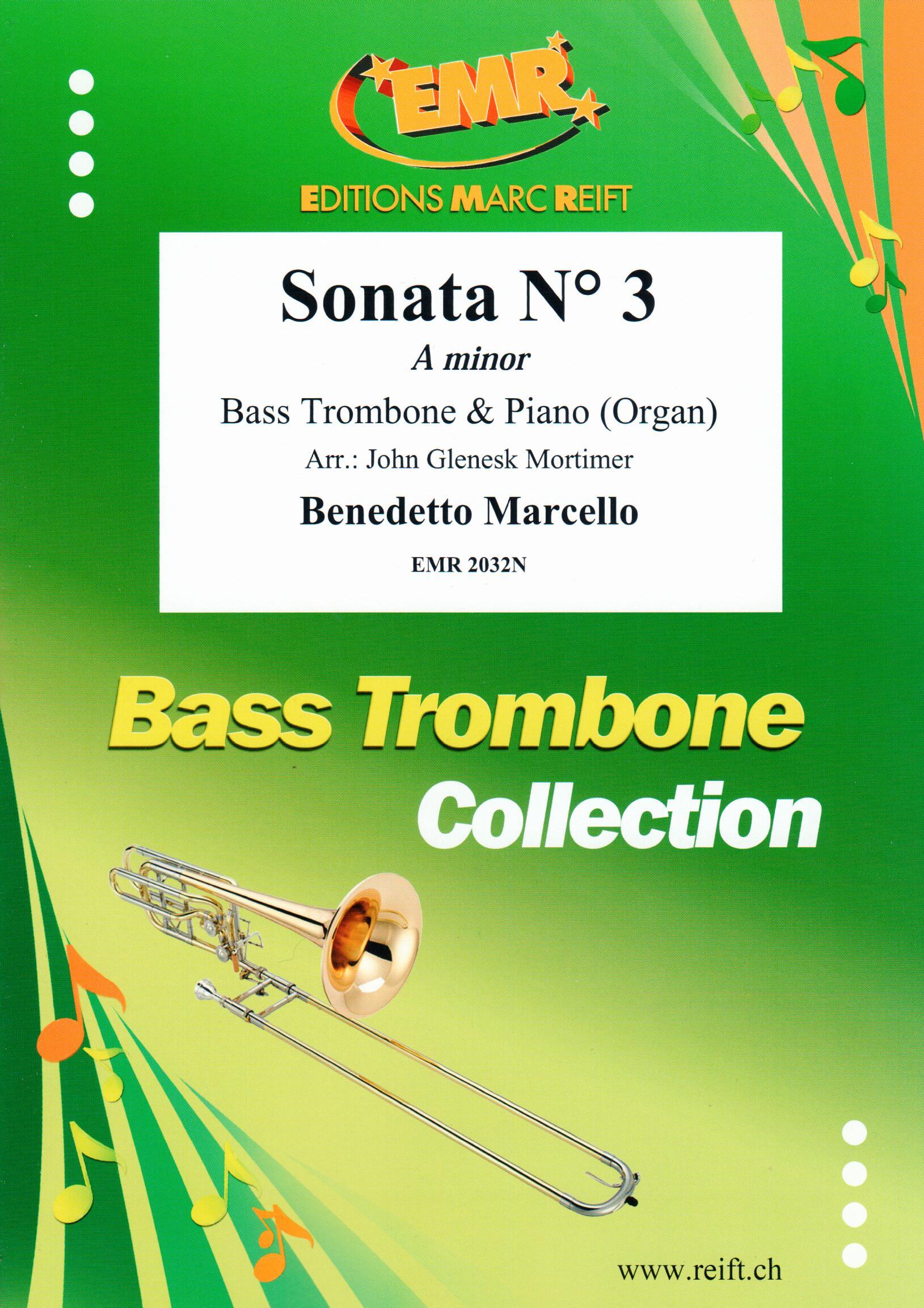 SONATA N° 3 IN A MINOR, EMR Bass Trombone
