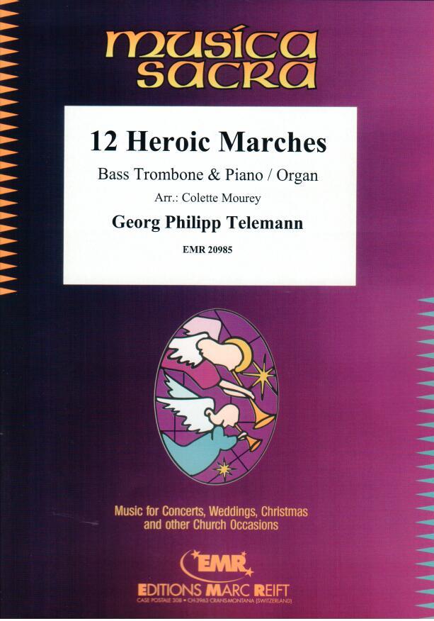 12 HEROIC MARCHES, EMR Bass Trombone