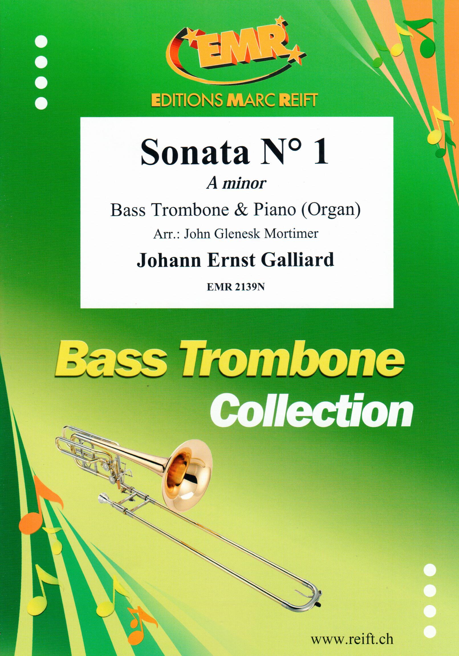 SONATA N° 1 IN A MINOR, EMR Bass Trombone