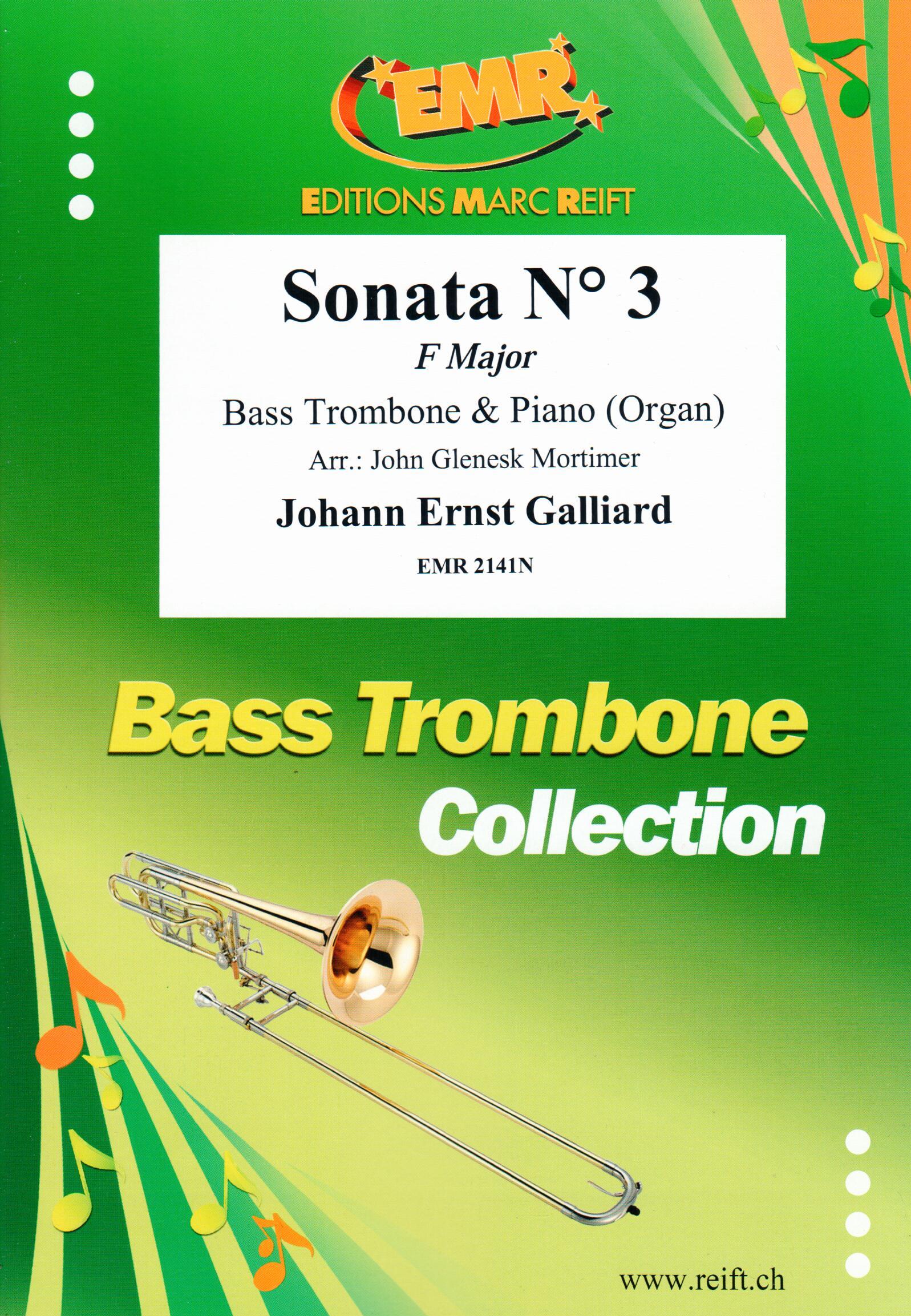 SONATA N° 3 IN F MAJOR, EMR Bass Trombone