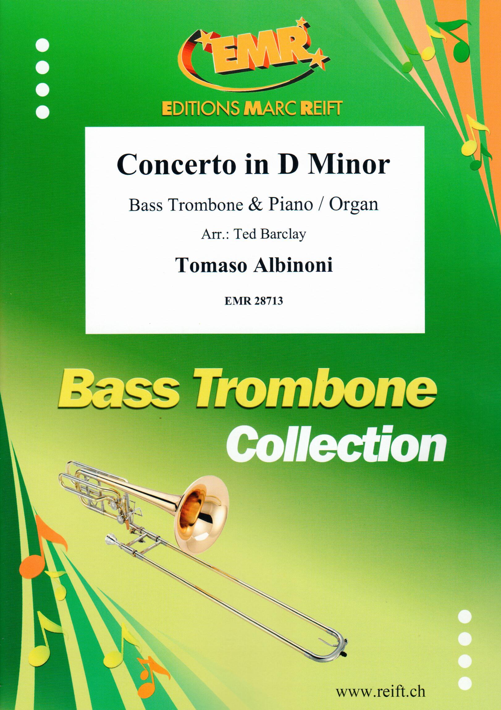 CONCERTO IN D MINOR, EMR Bass Trombone
