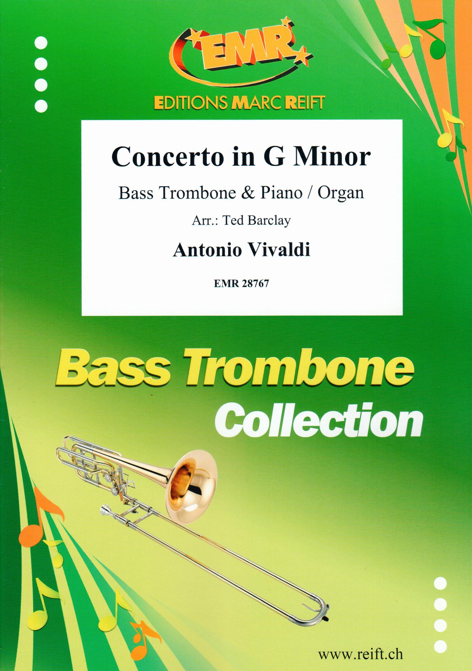 CONCERTO IN G MINOR, EMR Bass Trombone