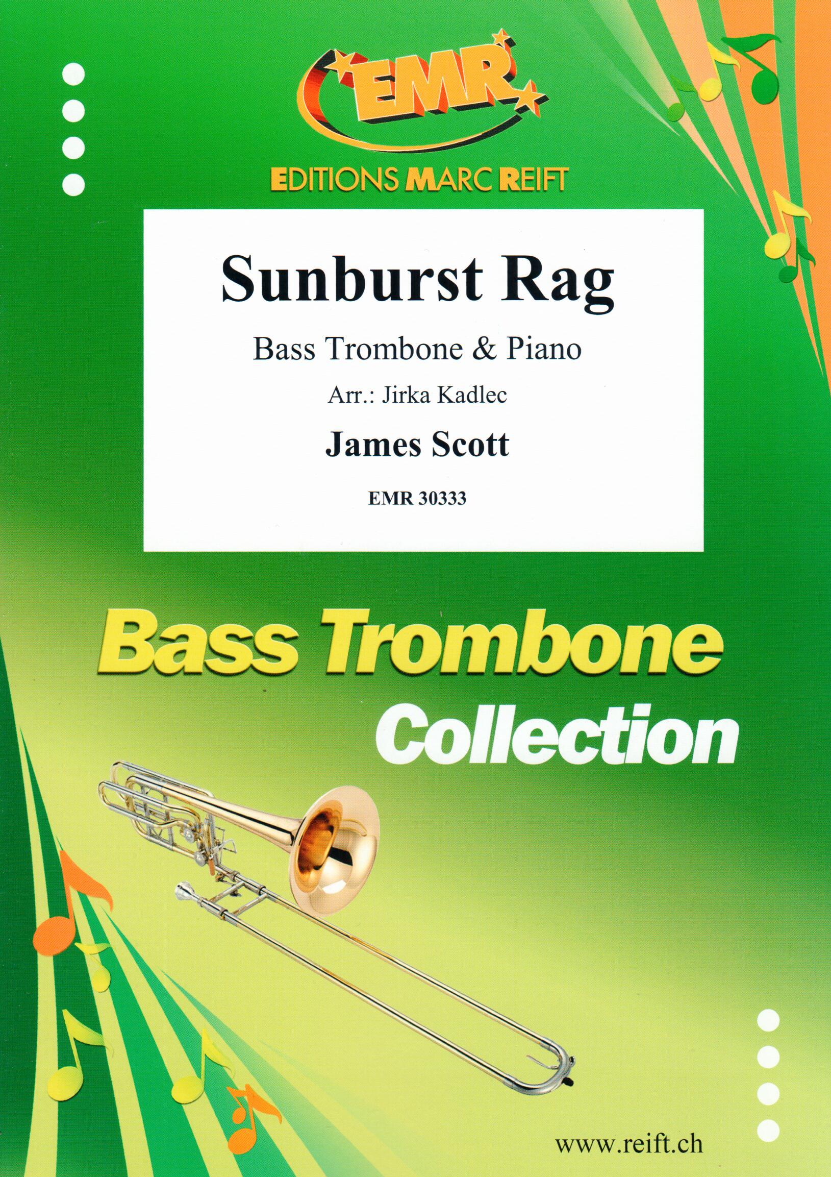 SUNBURST RAG, EMR Bass Trombone