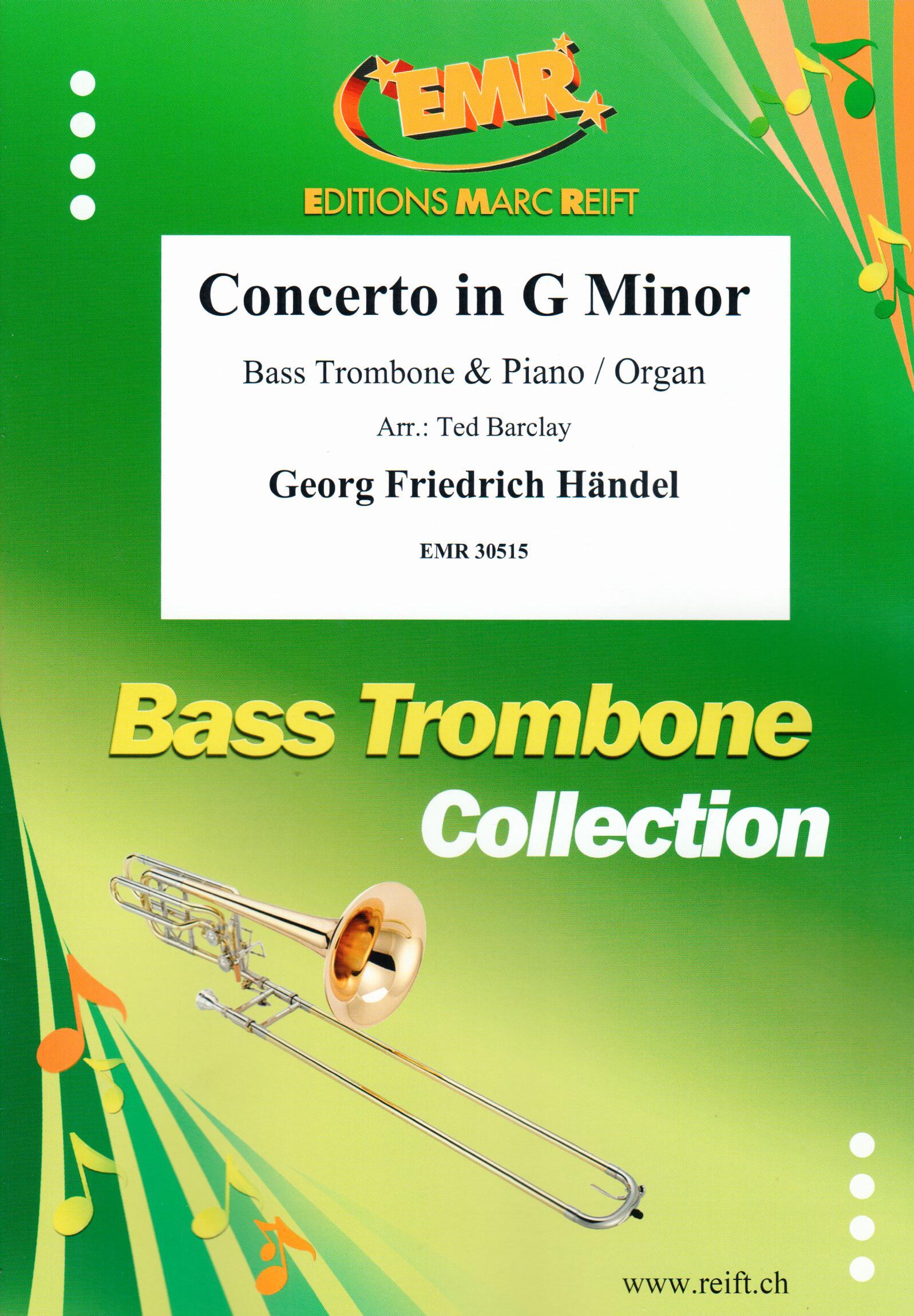 CONCERTO IN G MINOR, EMR Bass Trombone
