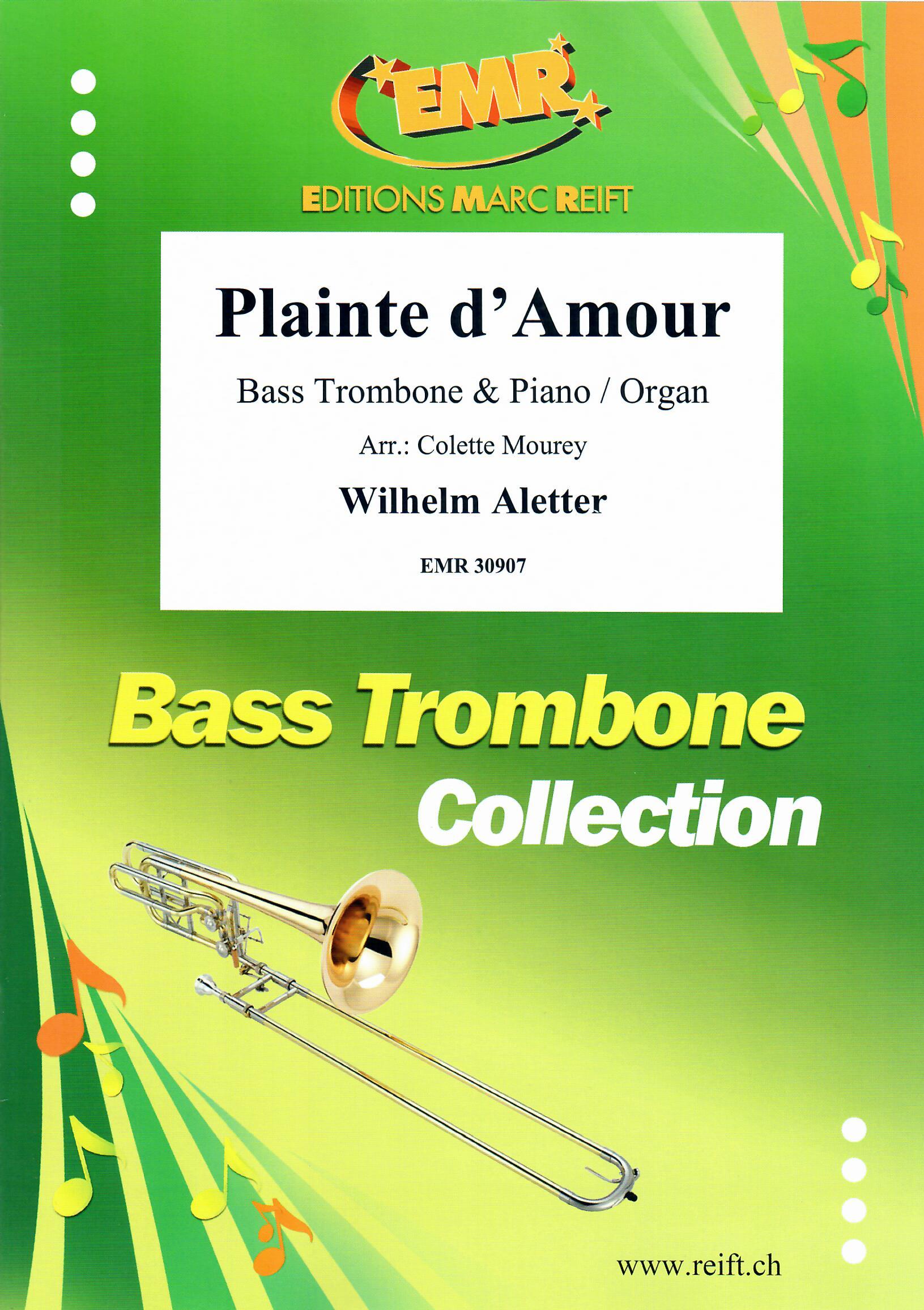 PLAINTE D'AMOUR, EMR Bass Trombone