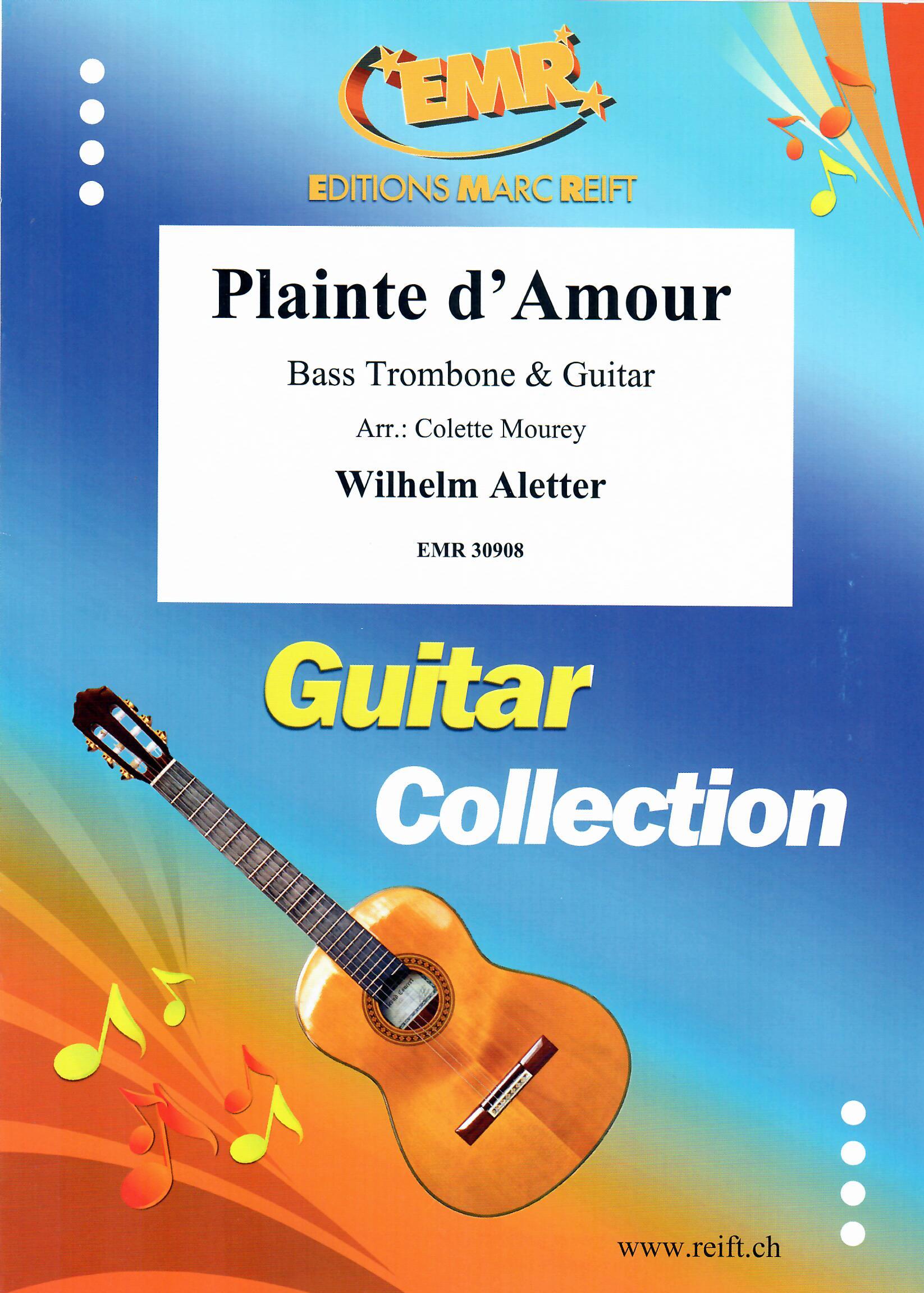 PLAINTE D'AMOUR, EMR Bass Trombone