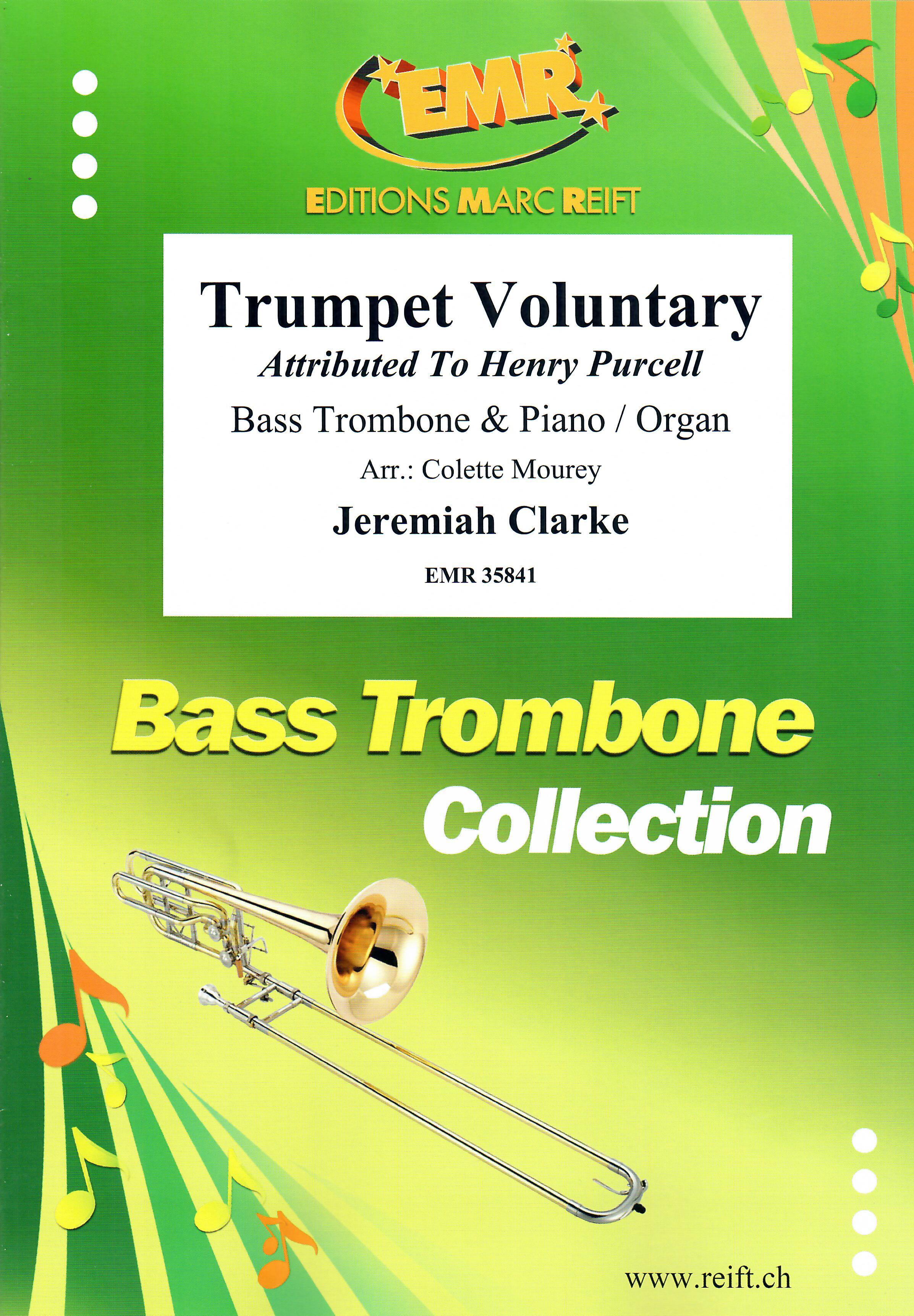 TRUMPET VOLUNTARY, EMR Bass Trombone