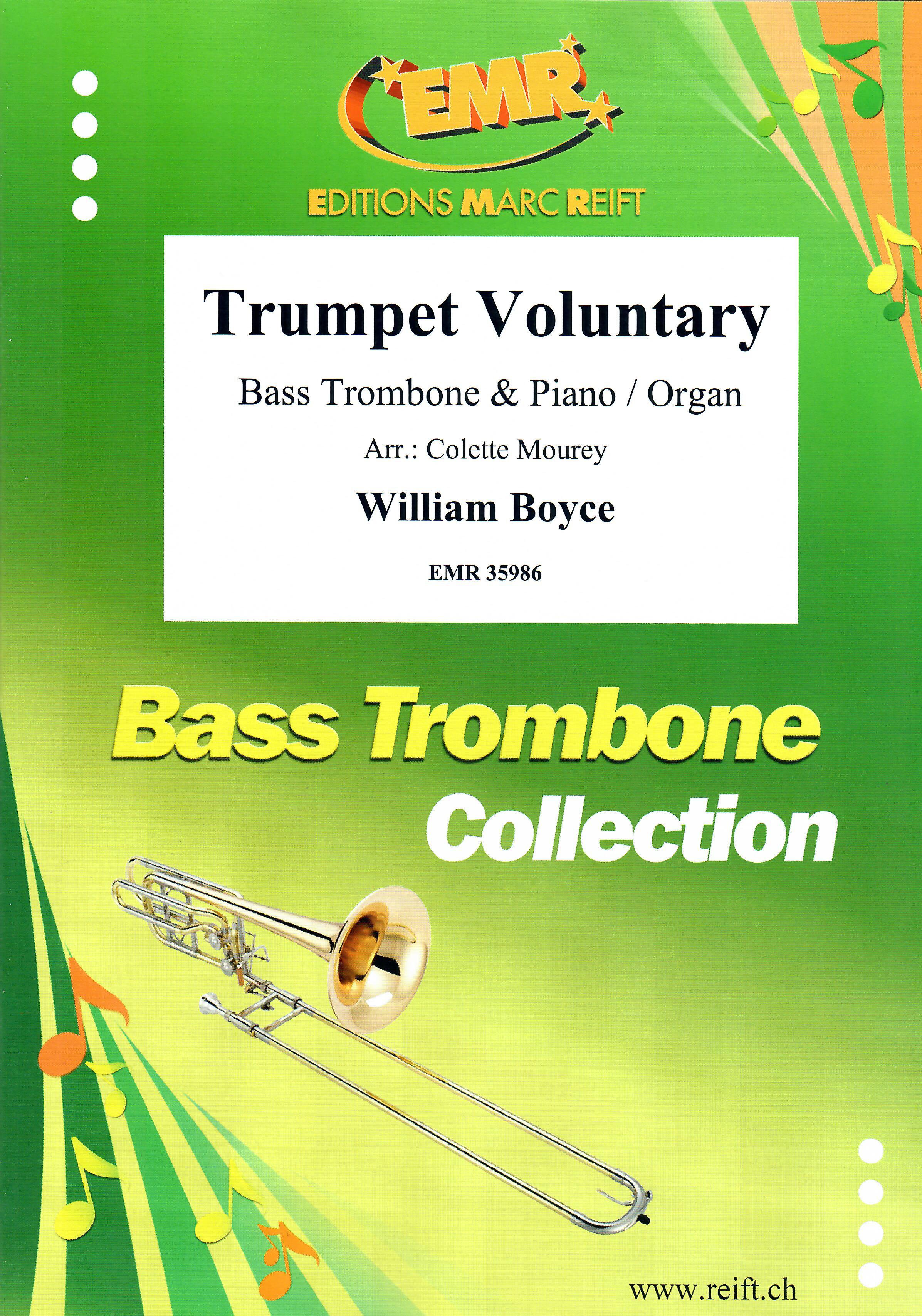 TRUMPET VOLUNTARY, EMR Bass Trombone