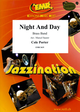 NIGHT AND DAY - Parts & Score, LIGHT CONCERT MUSIC, EMR BRASS BAND