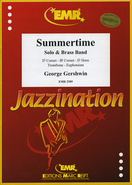SUMMERTIME - Eb. OR Bb. Solo with BB Parts & Score, SUMMER 2020 SALE TITLES, SOLOS - ANY E♭. Inst., SOLOS - ANY B♭. Inst., EMR BRASS BAND