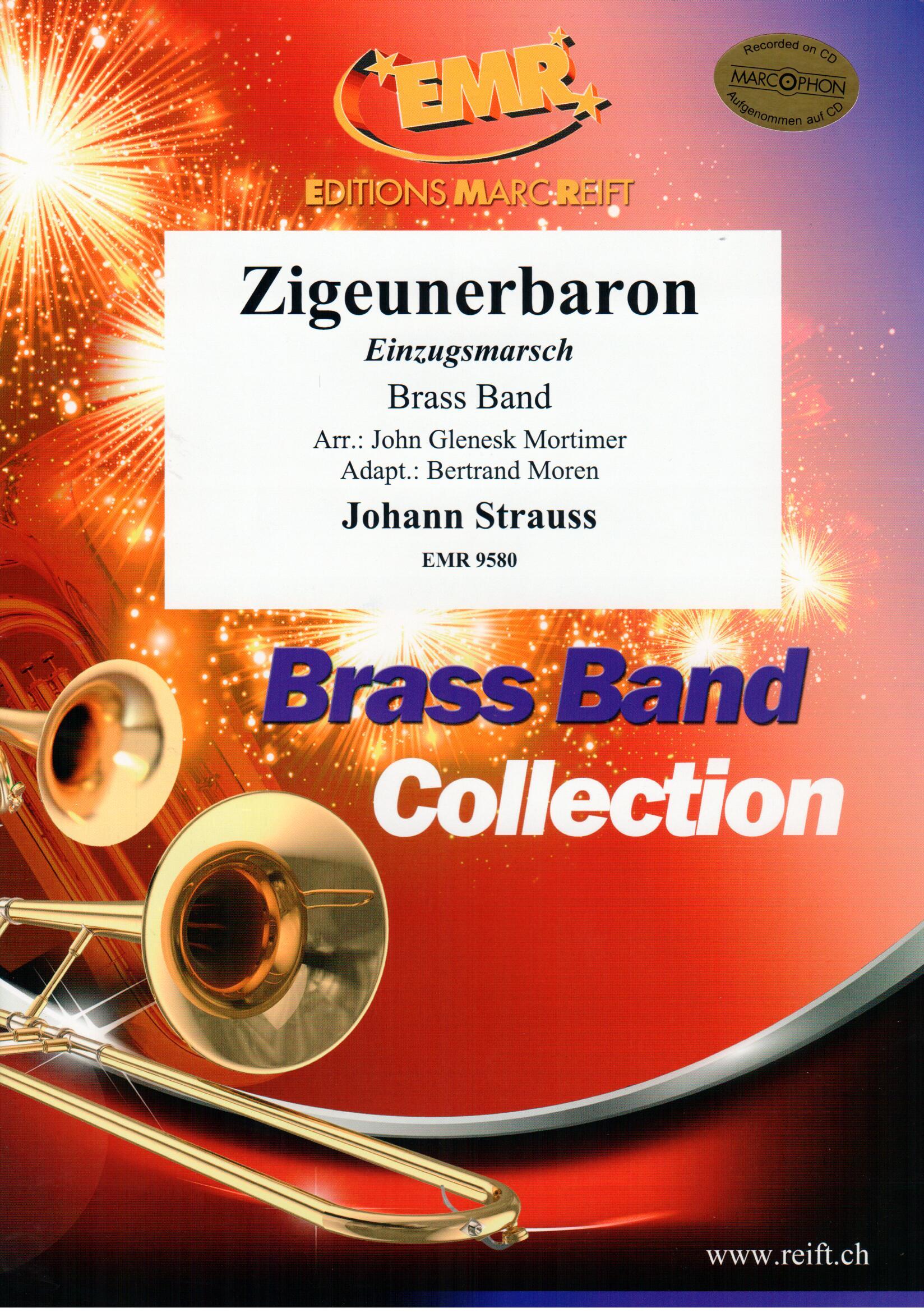 ZIGEUNERBARON - Parts & Score, EMR BRASS BAND