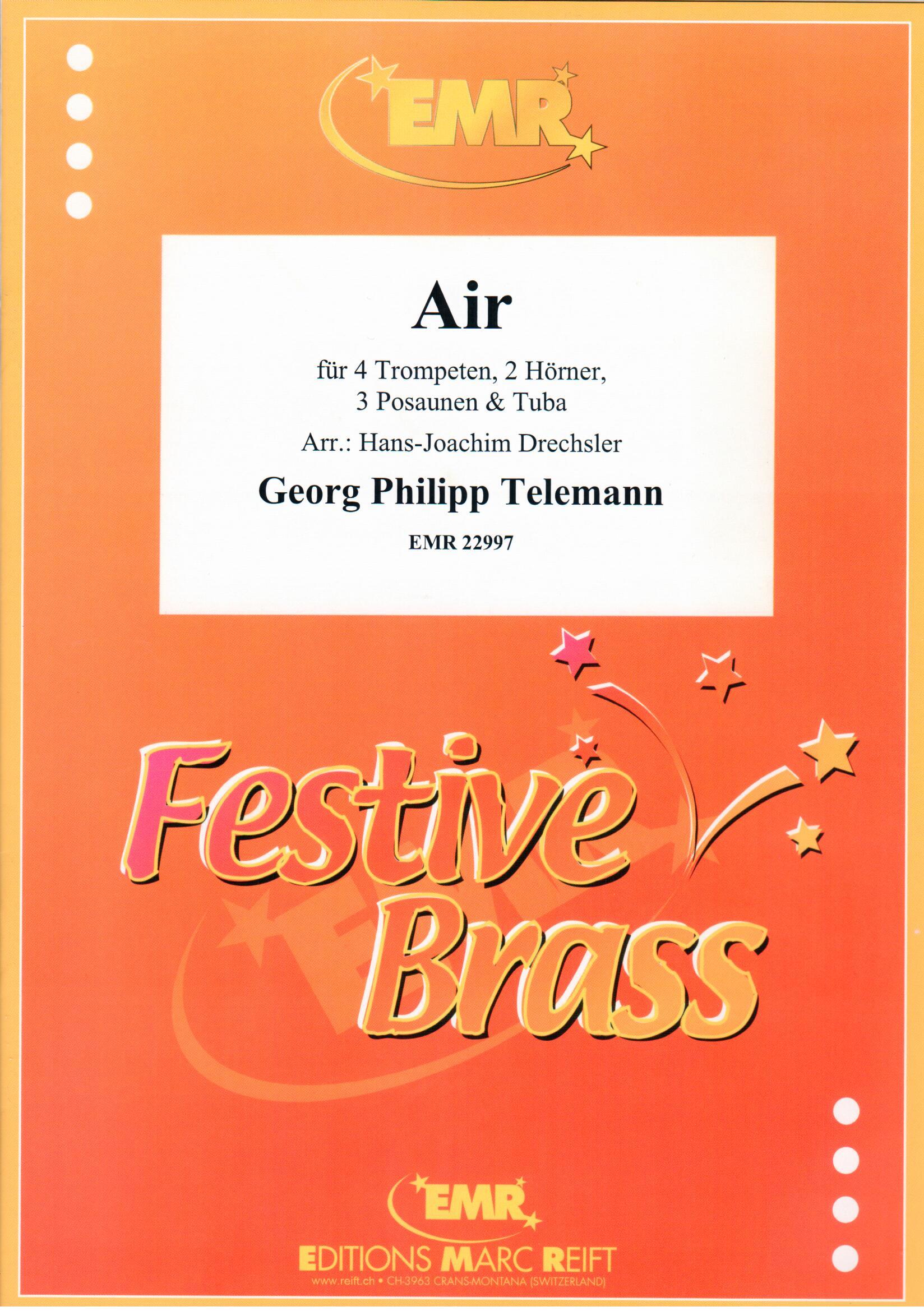 AIR, TEN PART BRASS MUSIC