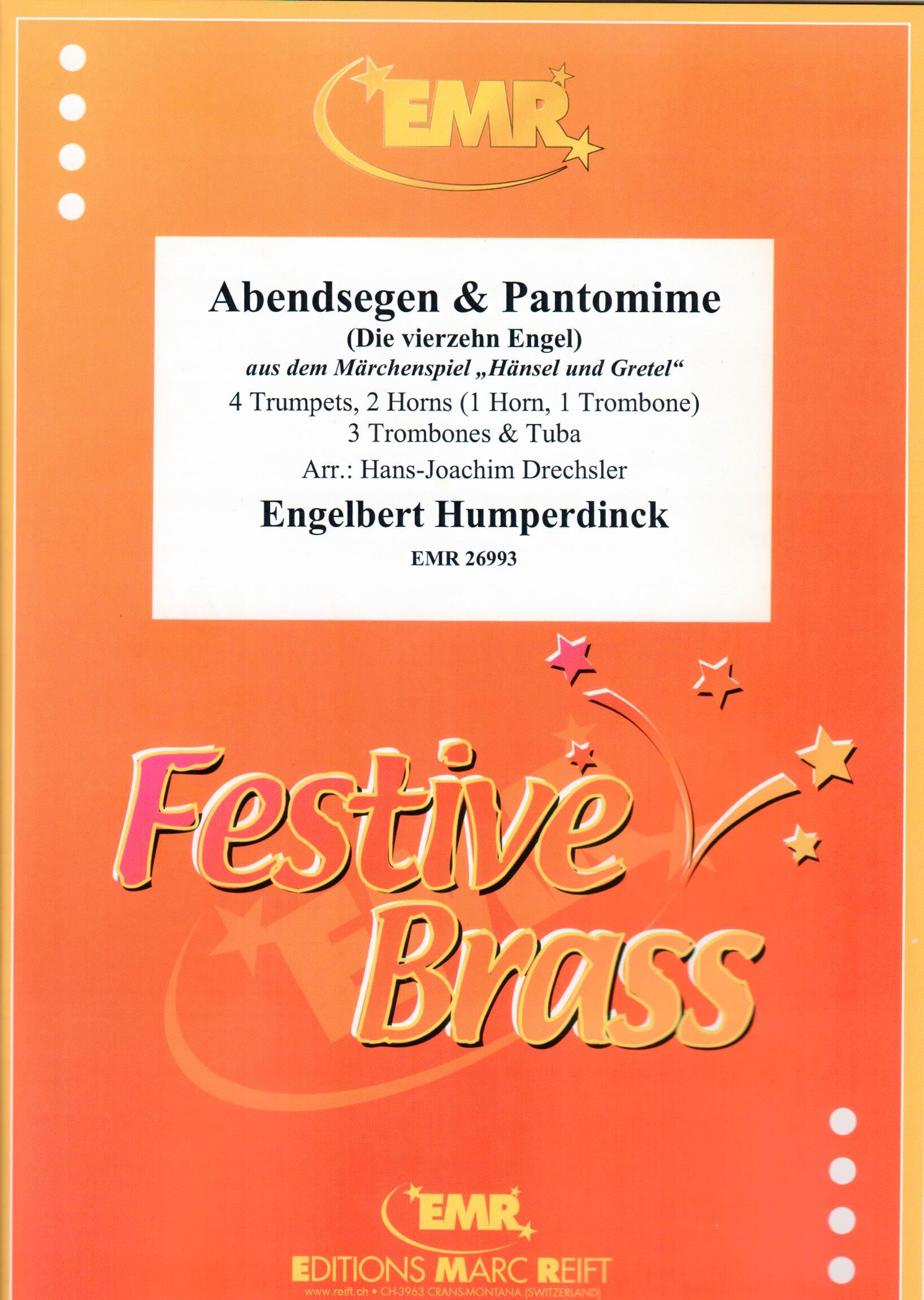 ABENDSEGEN & PANTOMIME, TEN PART BRASS MUSIC