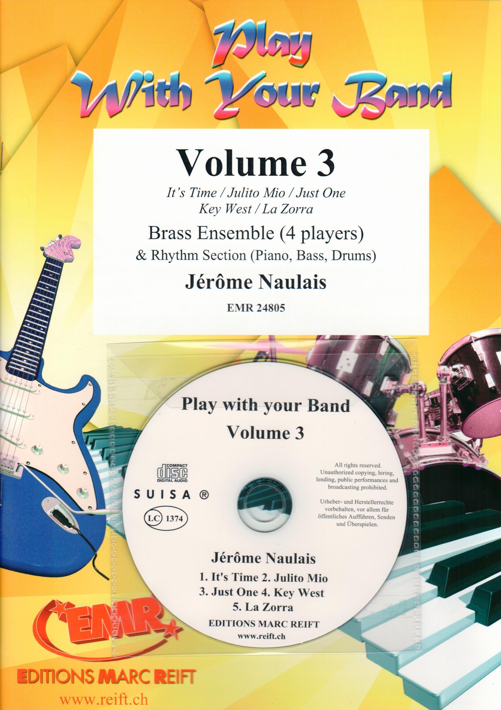 PLAY WITH YOUR BAND VOLUME 3, Quartets