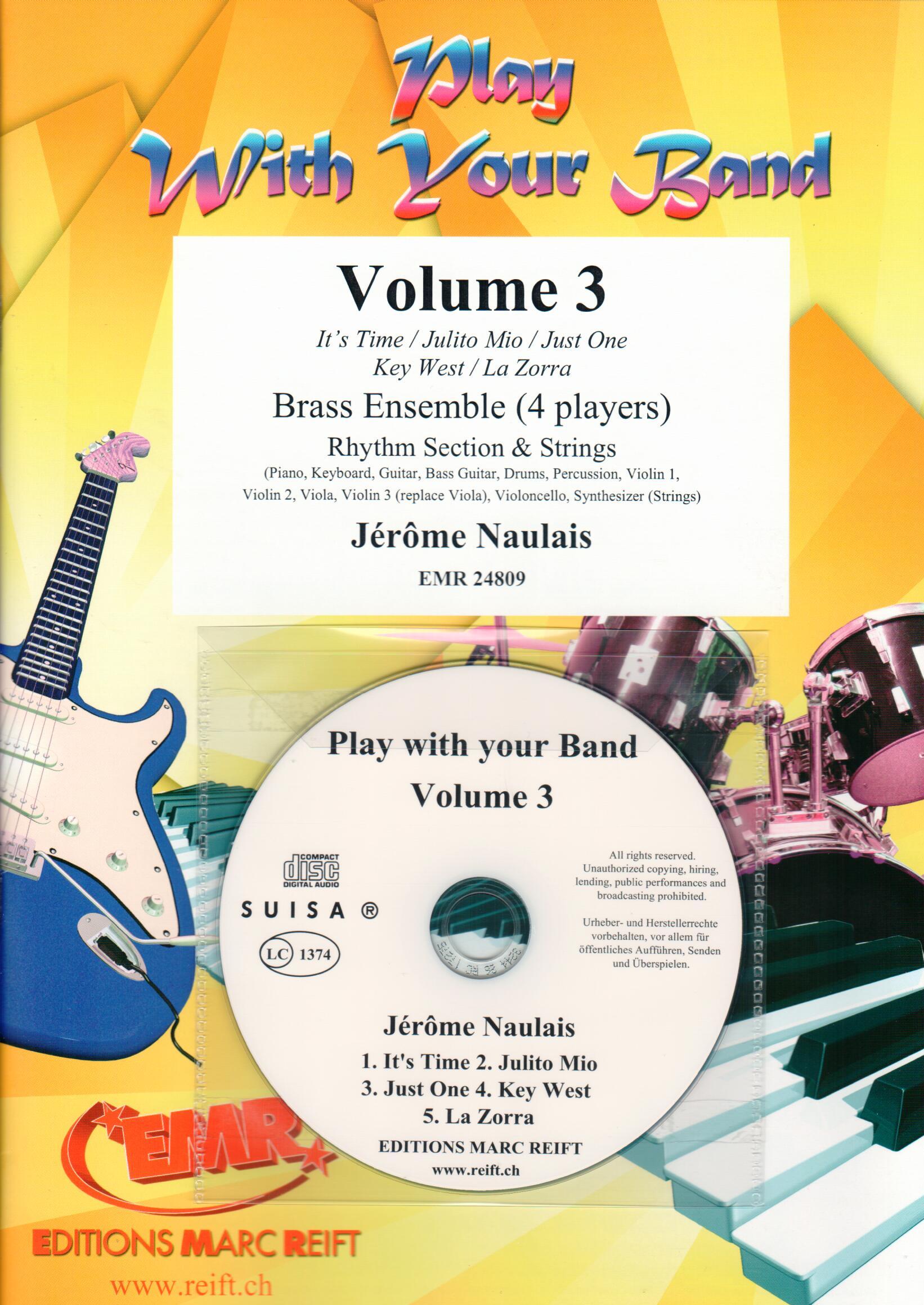 PLAY WITH YOUR BAND VOLUME 3, Quartets