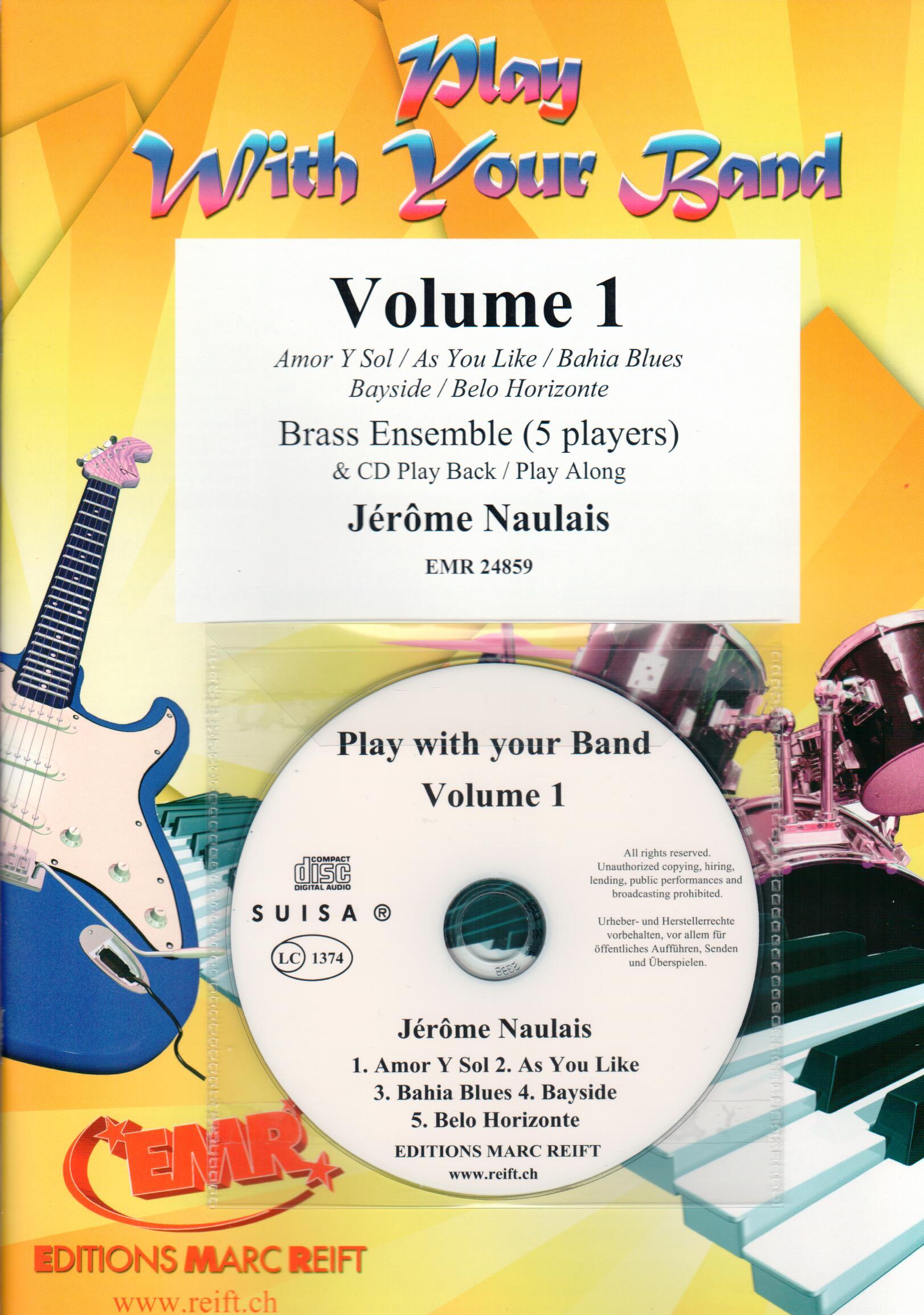 PLAY WITH YOUR BAND VOLUME 1, Quintets