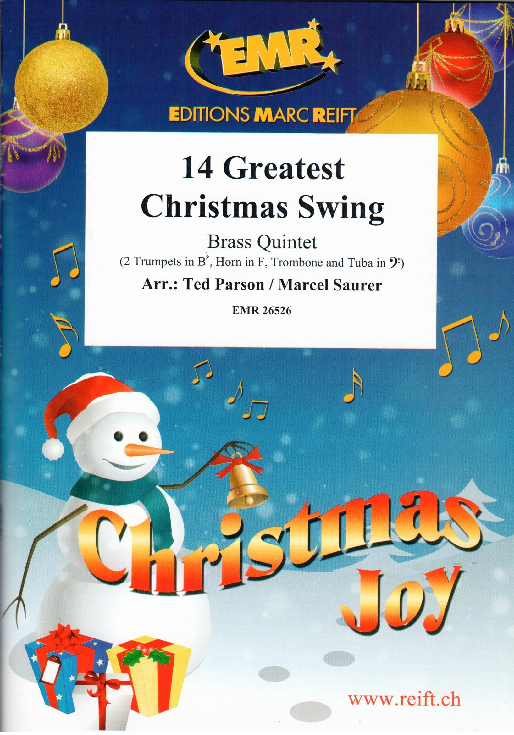 14 GREATEST CHRISTMAS SWING, Quintets