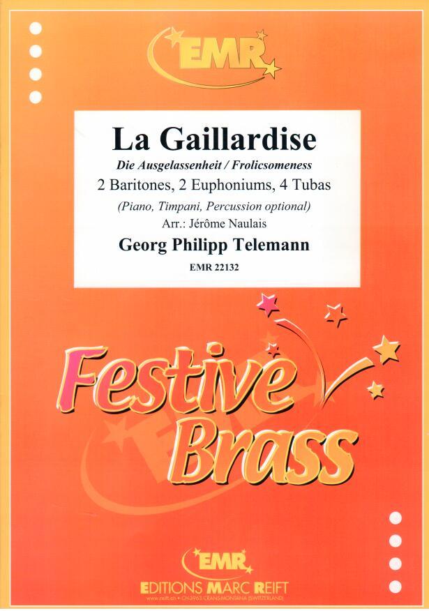LA GAILLARDISE, Large Brass Ensemble