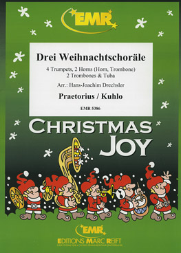DREI WEIHNACHTSCHORäLE, Large Brass Ensemble