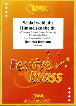 SCHLAF WOHL, DU HIMMELSKNABE DU, Large Brass Ensemble