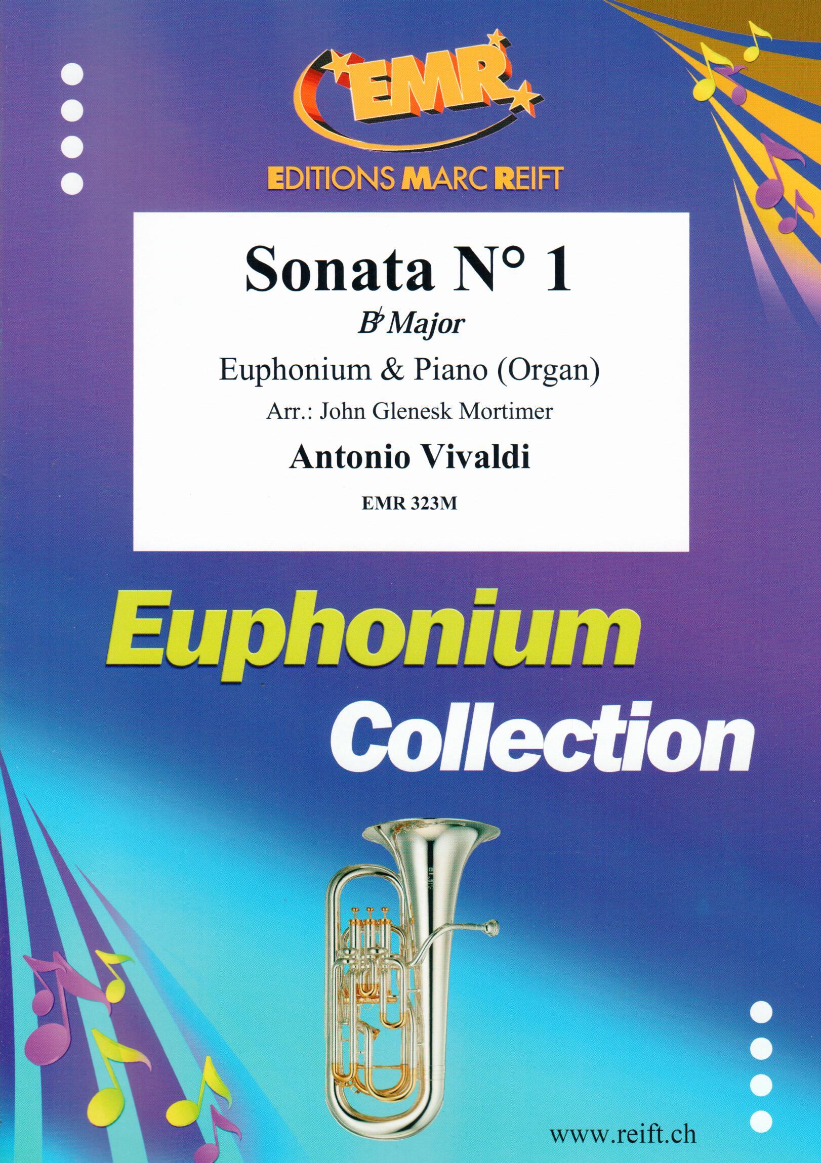 SONATA N° 1 IN BB MAJOR, SOLOS - Euphonium
