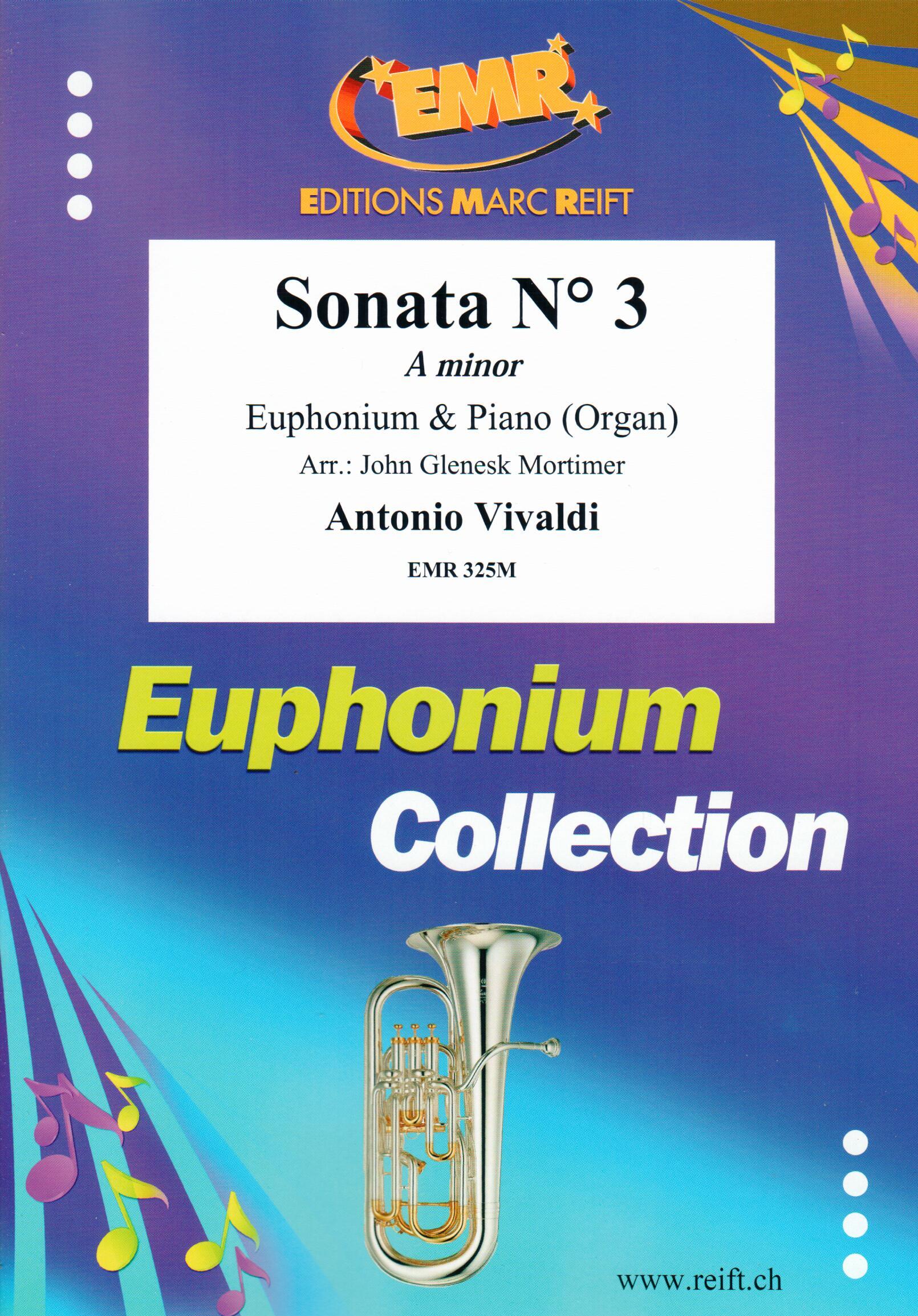 SONATA N° 3 IN A MINOR, SOLOS - Euphonium