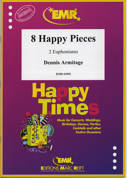 8 HAPPY PIECES, SOLOS - Euphonium