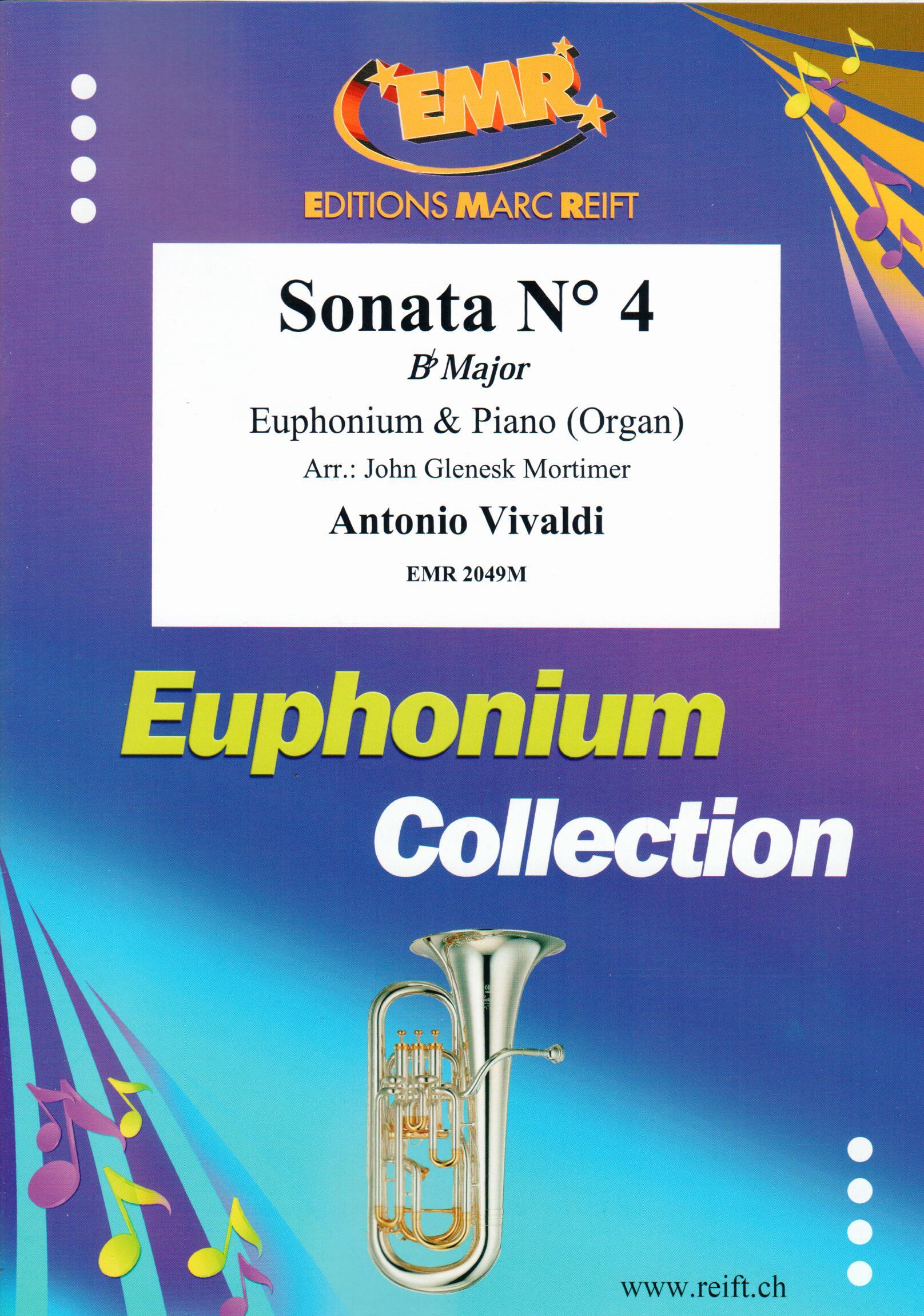SONATA N° 4 IN BB MAJOR, SOLOS - Euphonium
