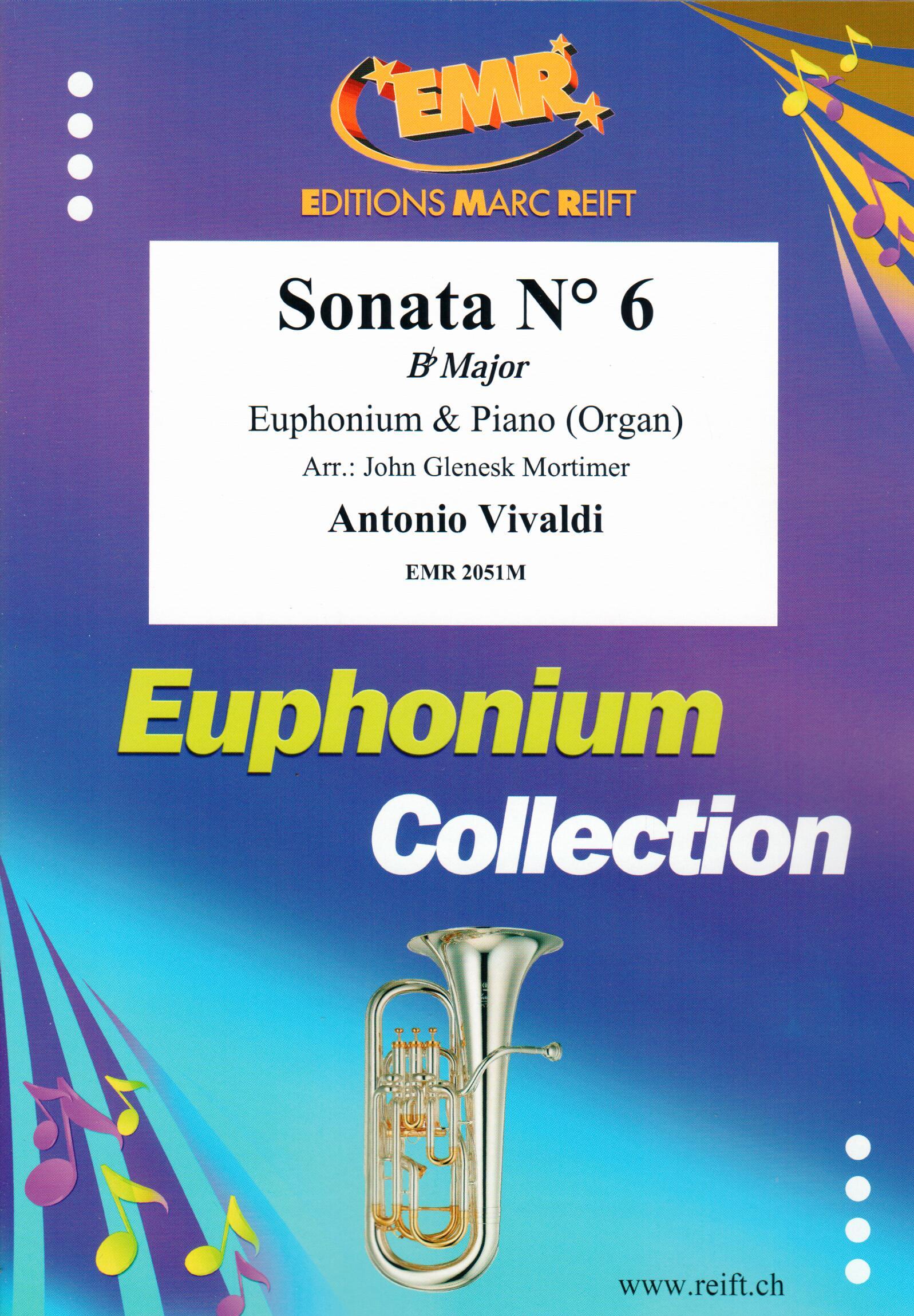 SONATA N° 6 IN BB MAJOR, SOLOS - Euphonium