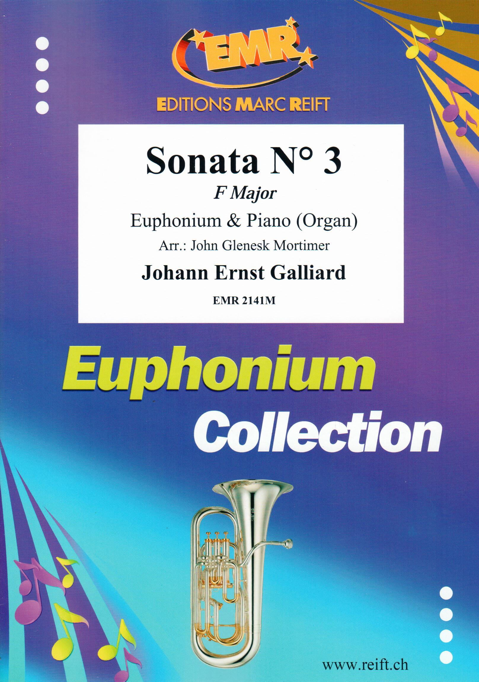 SONATA N° 3 IN F MAJOR, SOLOS - Euphonium