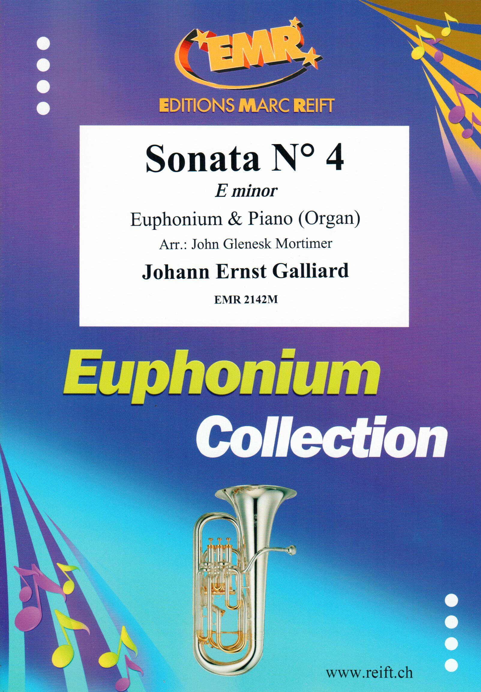 SONATA N° 4 IN E MINOR, SOLOS - Euphonium