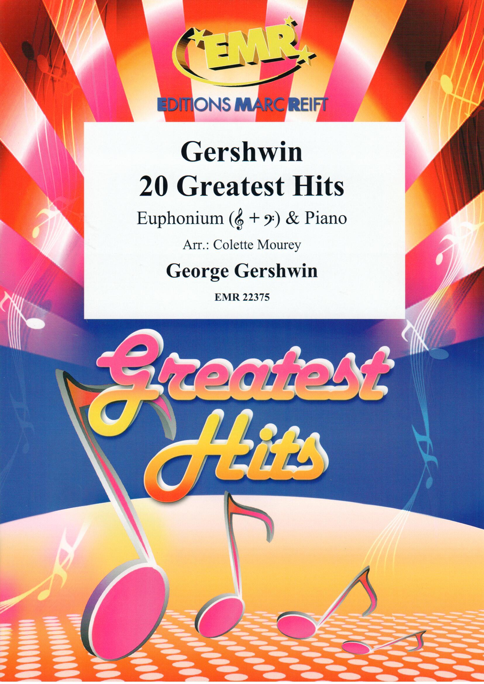 GERSHWIN 20 GREATEST HITS, SOLOS - Euphonium