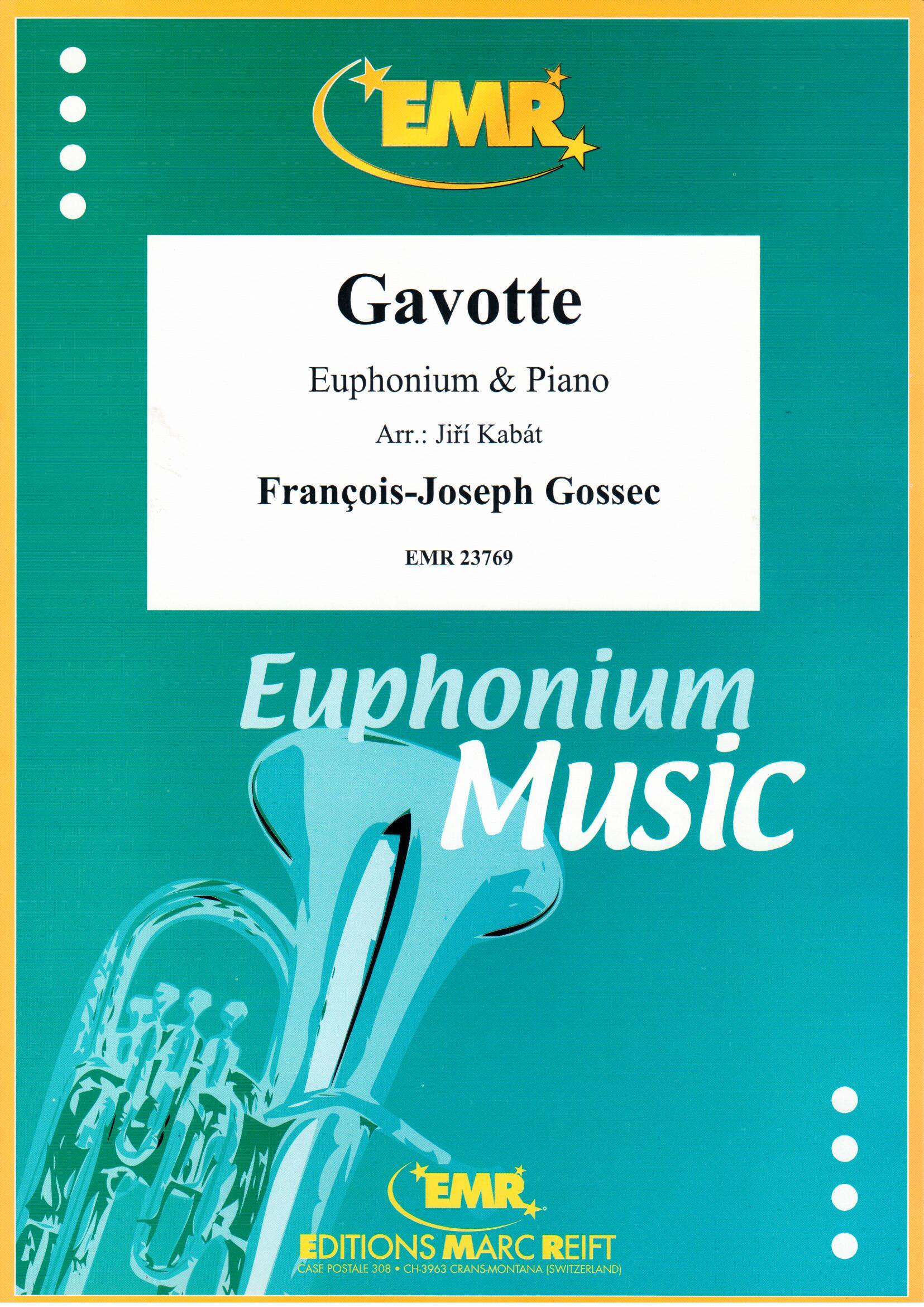 GAVOTTE, SOLOS - Euphonium