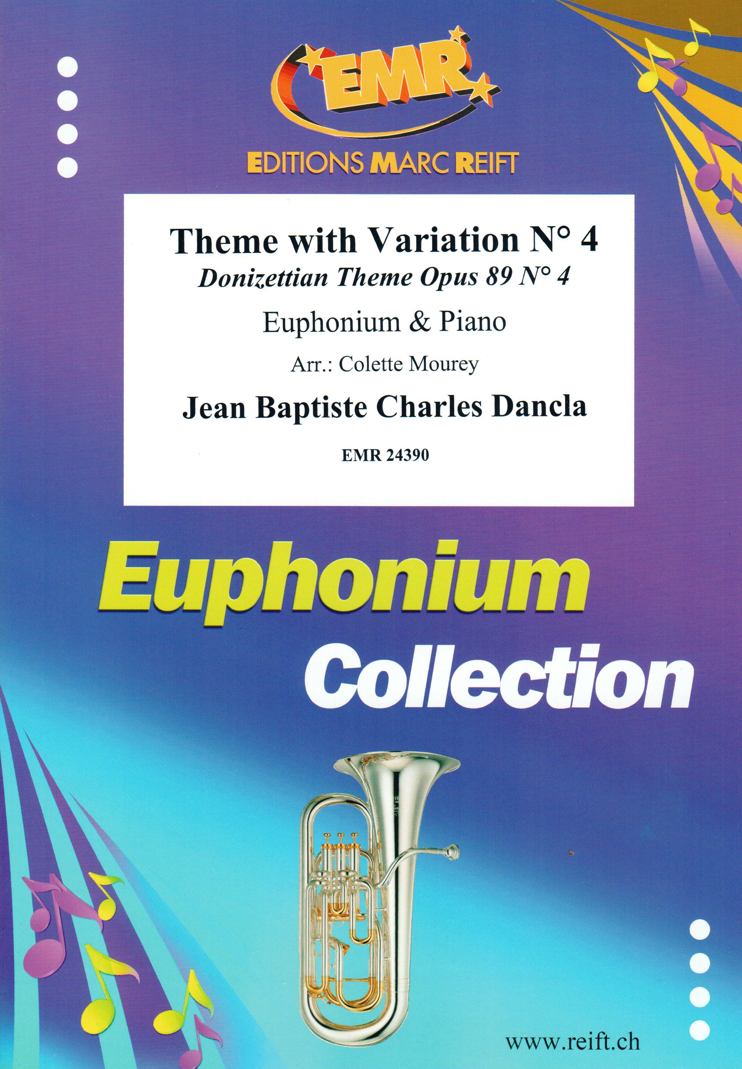 THEME WITH VARIATIONS N° 4, SOLOS - Euphonium