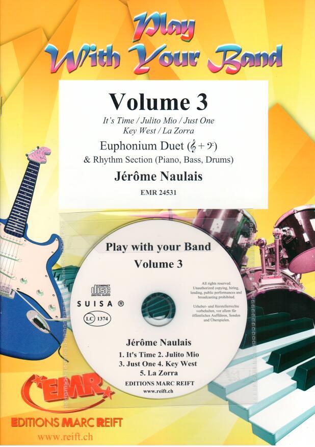 PLAY WITH YOUR BAND VOLUME 3, SOLOS - Euphonium