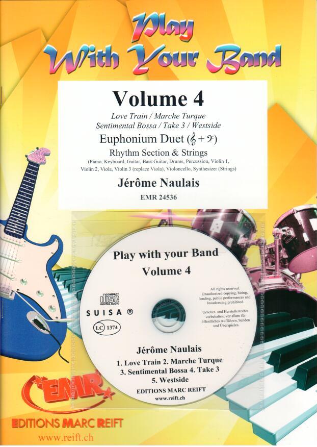 PLAY WITH YOUR BAND VOLUME 4, SOLOS - Euphonium