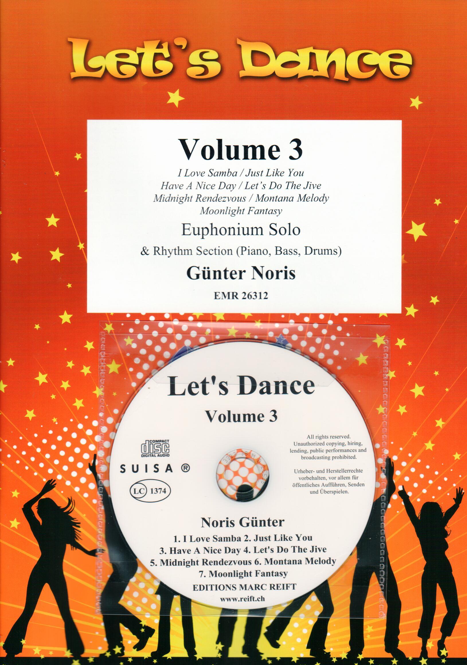 LET'S DANCE VOLUME 3, SOLOS - Euphonium