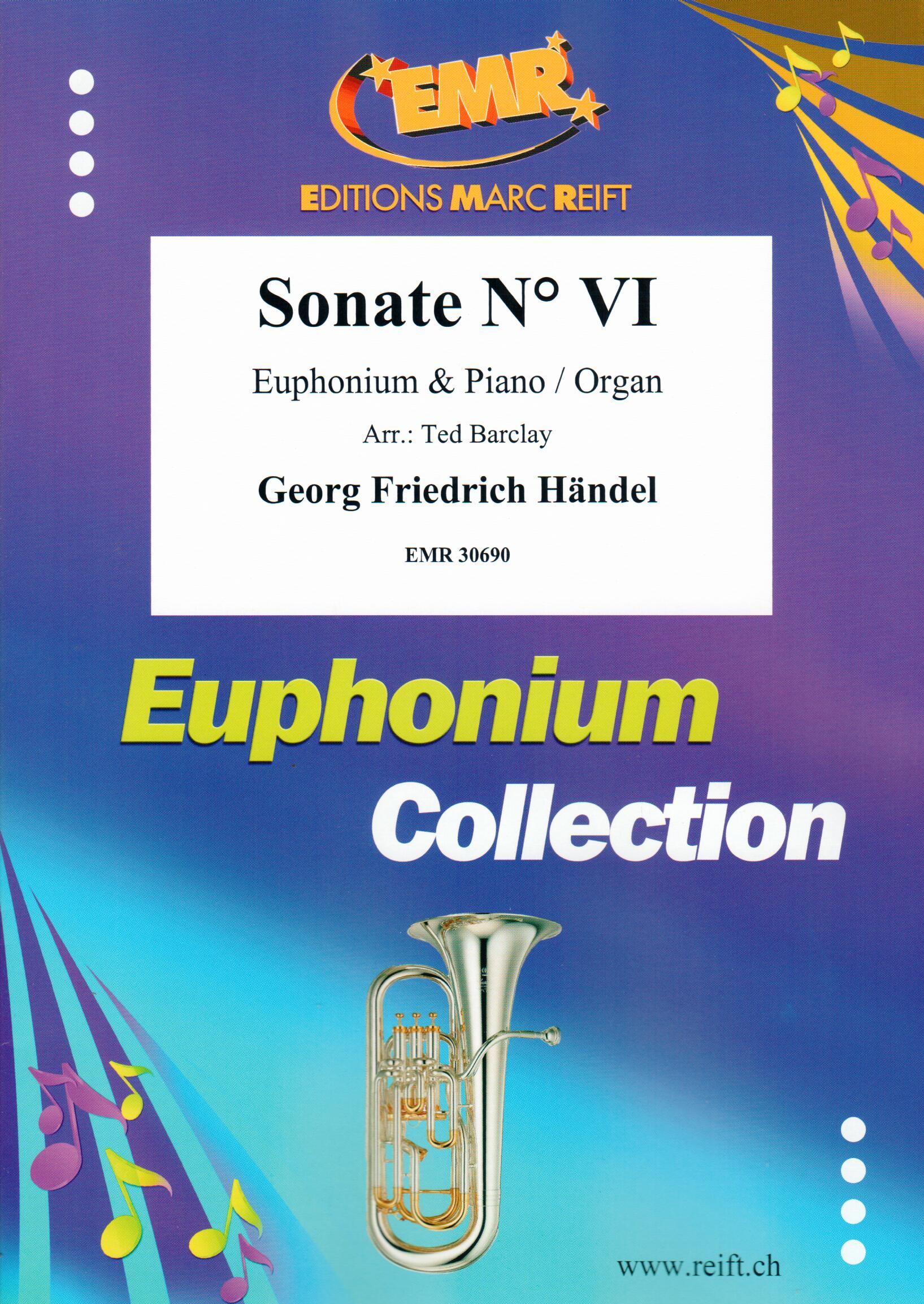 SONATE N° VI, SOLOS - Euphonium