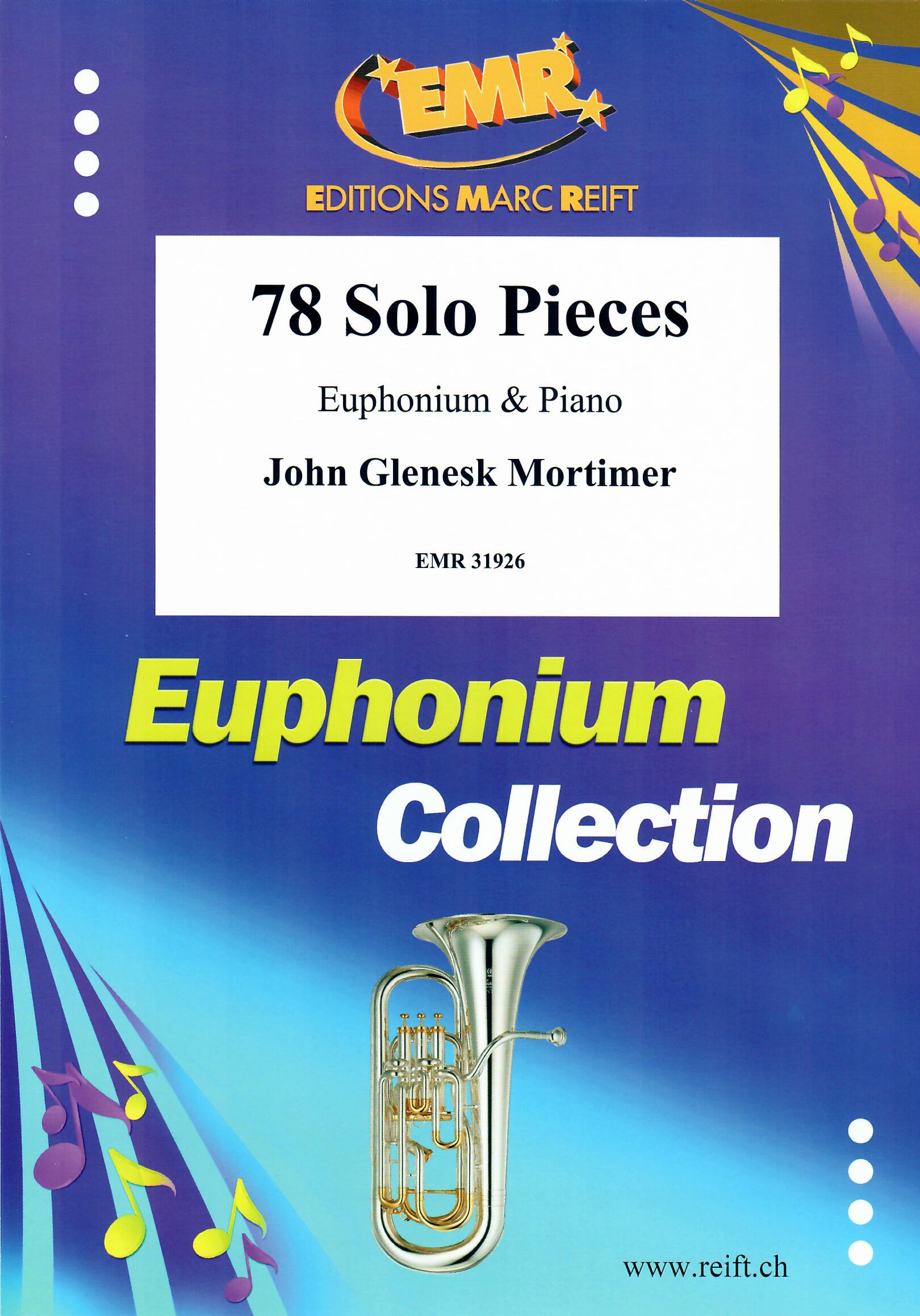 78 SOLO PIECES, SOLOS - Euphonium