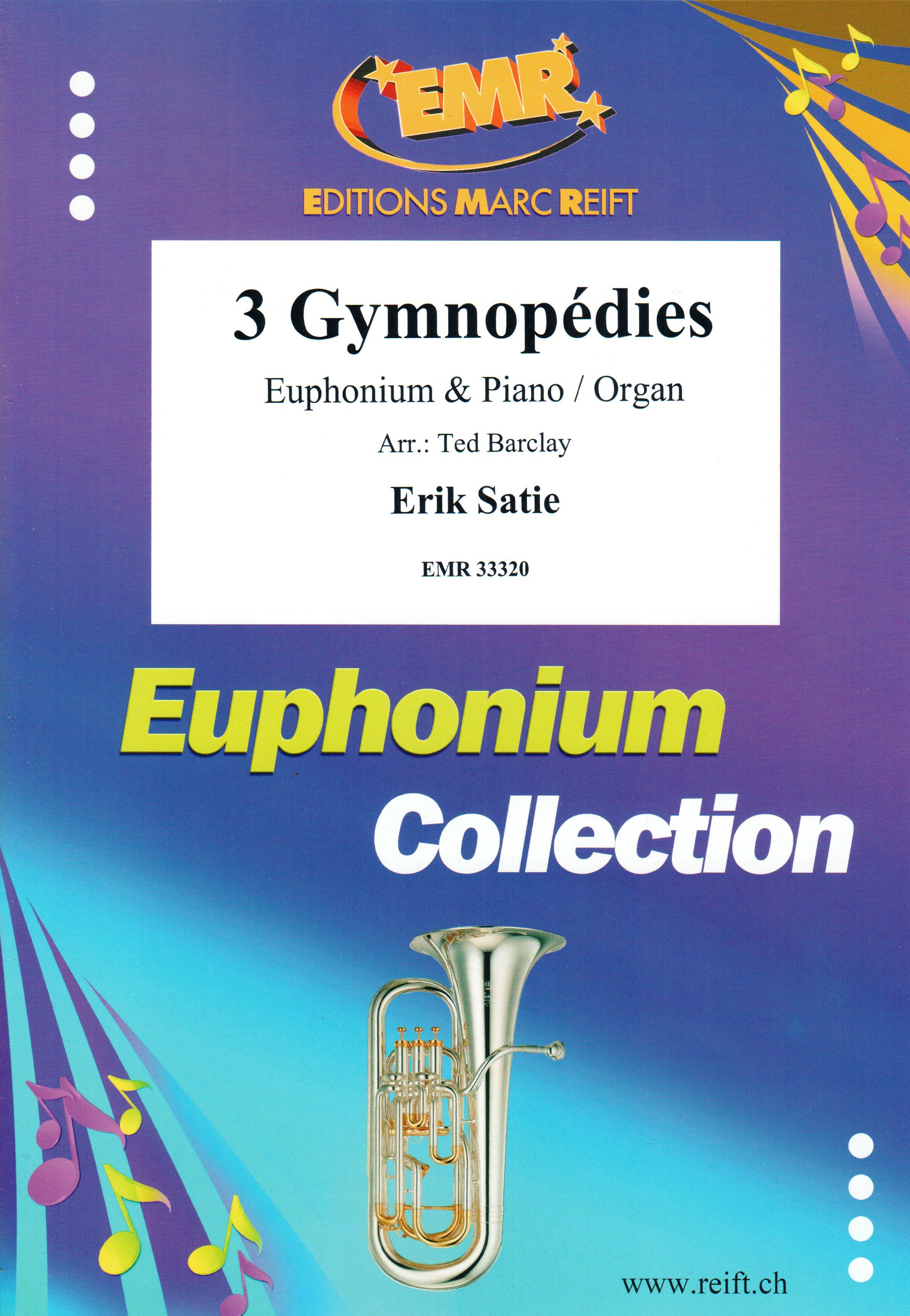 3 GYMNOPéDIES, SOLOS - Euphonium