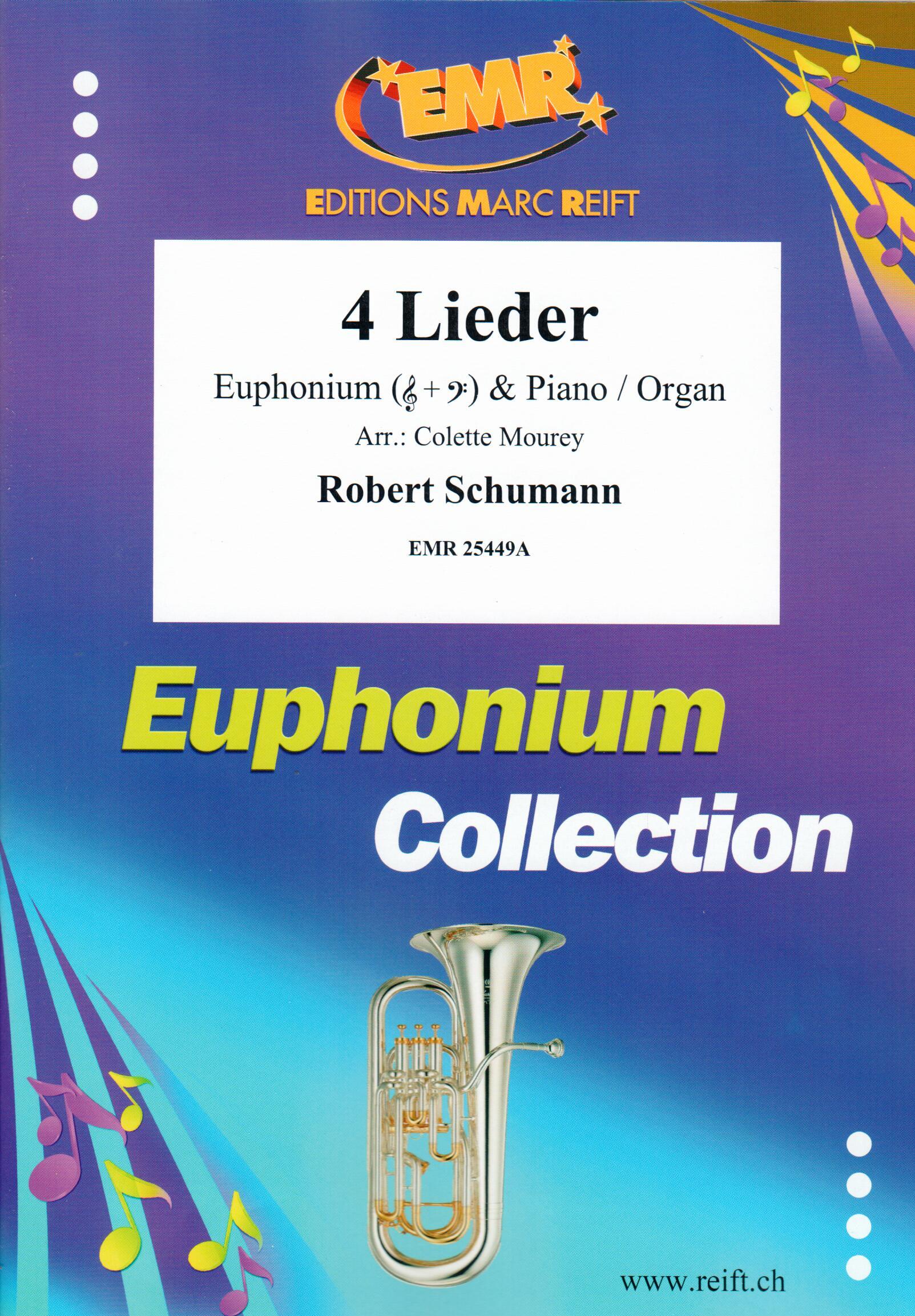 4 LIEDER, SOLOS - Euphonium
